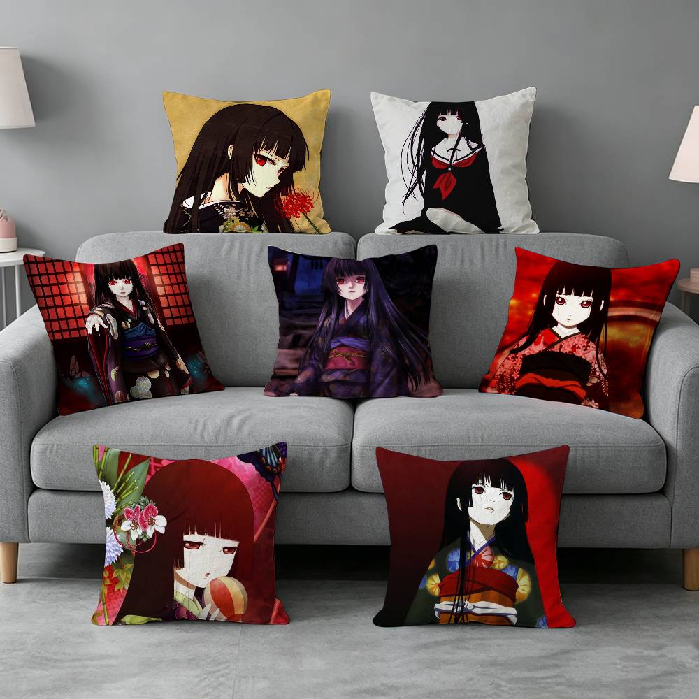 Home Textiles Definition - Sarung Bantal Anime Hell G-Girl, Hadiah