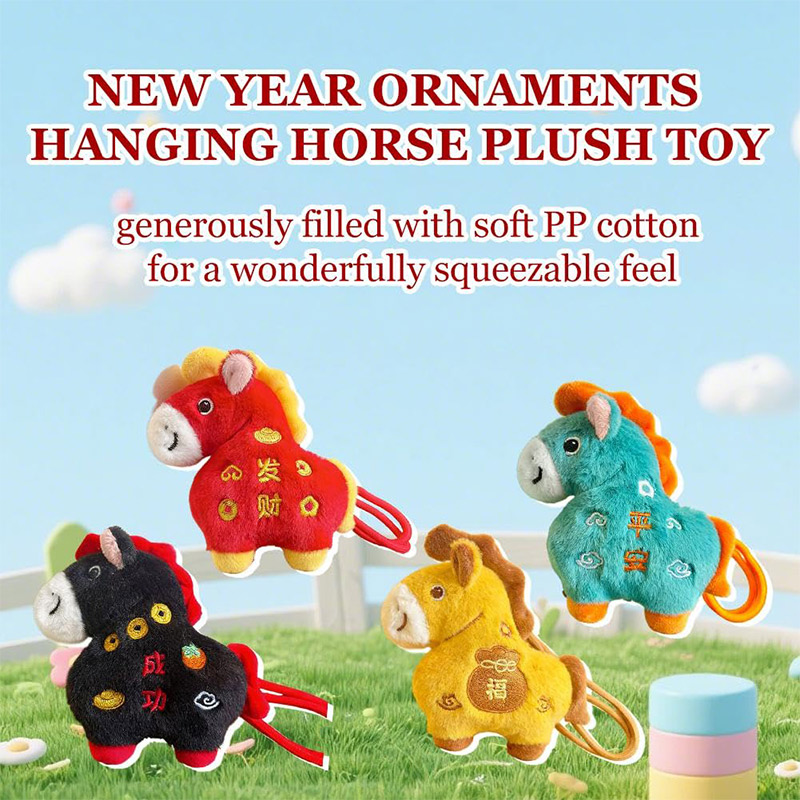 Home Textiles Meaning - Ornamen Boneka Kuda Keberuntungan Tahun Baru