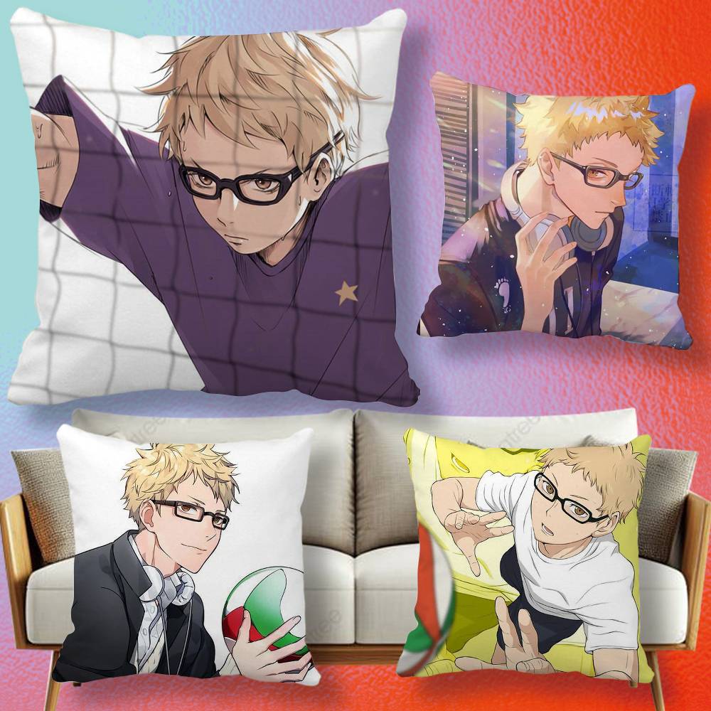 Sarung Bantal Ikon Anime Tsuki - Home Textiles Definition ulasan dan harga