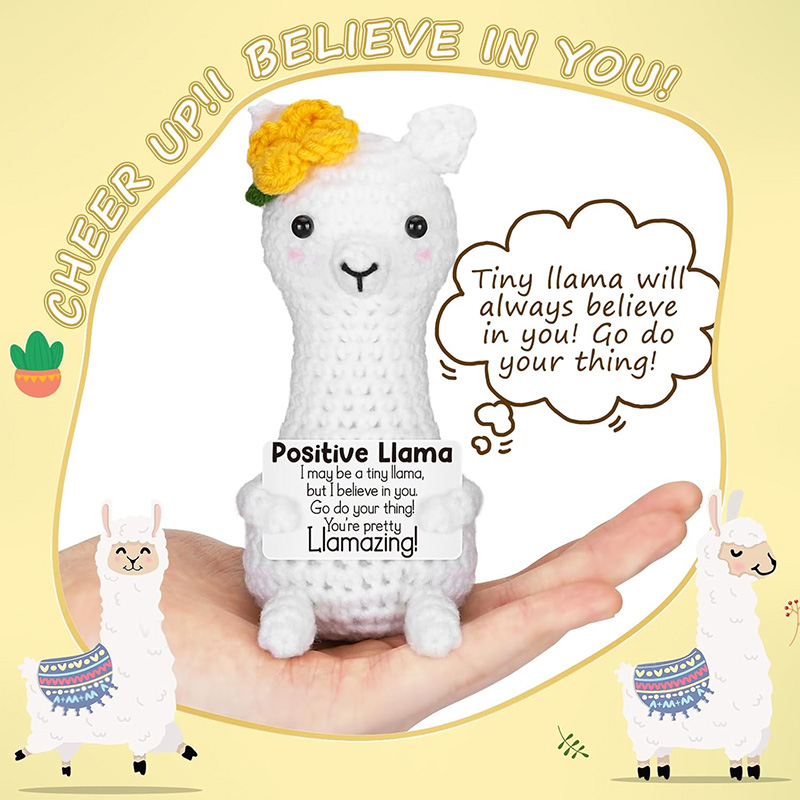 Boneka Llama Rajutan Tangan Lu - Home And Textiles Today ulasan dan harga