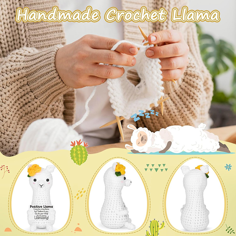 Boneka Llama Rajutan Tangan Lu - Home And Textiles Today ulasan dan harga