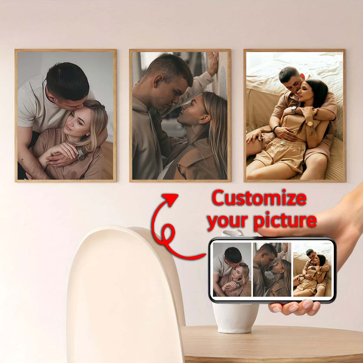 Triptych - Lukisan Minyak Bing - Home And Textiles Today ulasan dan harga