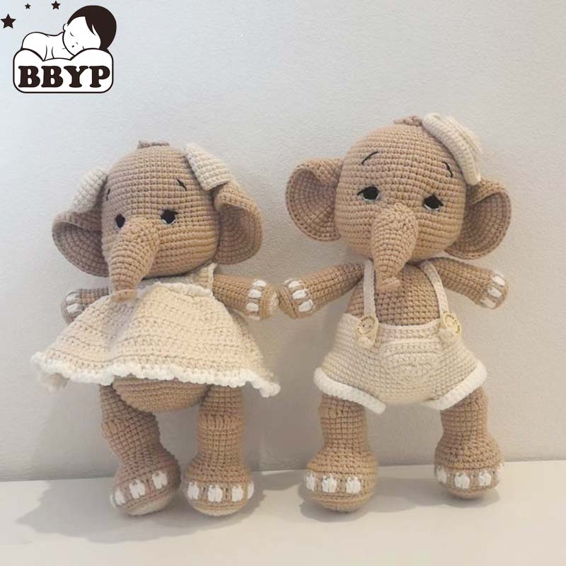 Boneka Gajah Rajut Tangan Amig - Home And Textiles Today ulasan dan harga